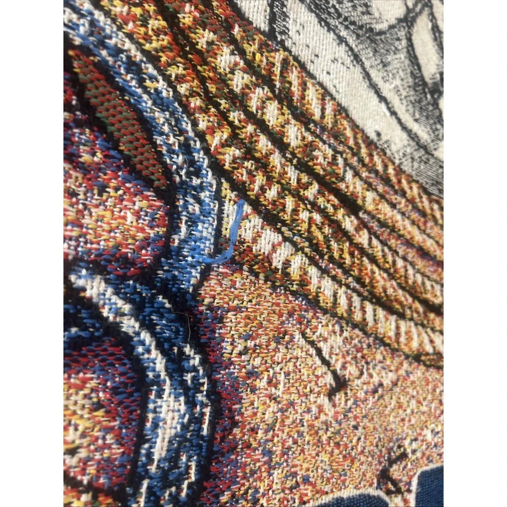 Indianapolis Colts Woven Tapestry Throw Home Field Advantage NFL Football